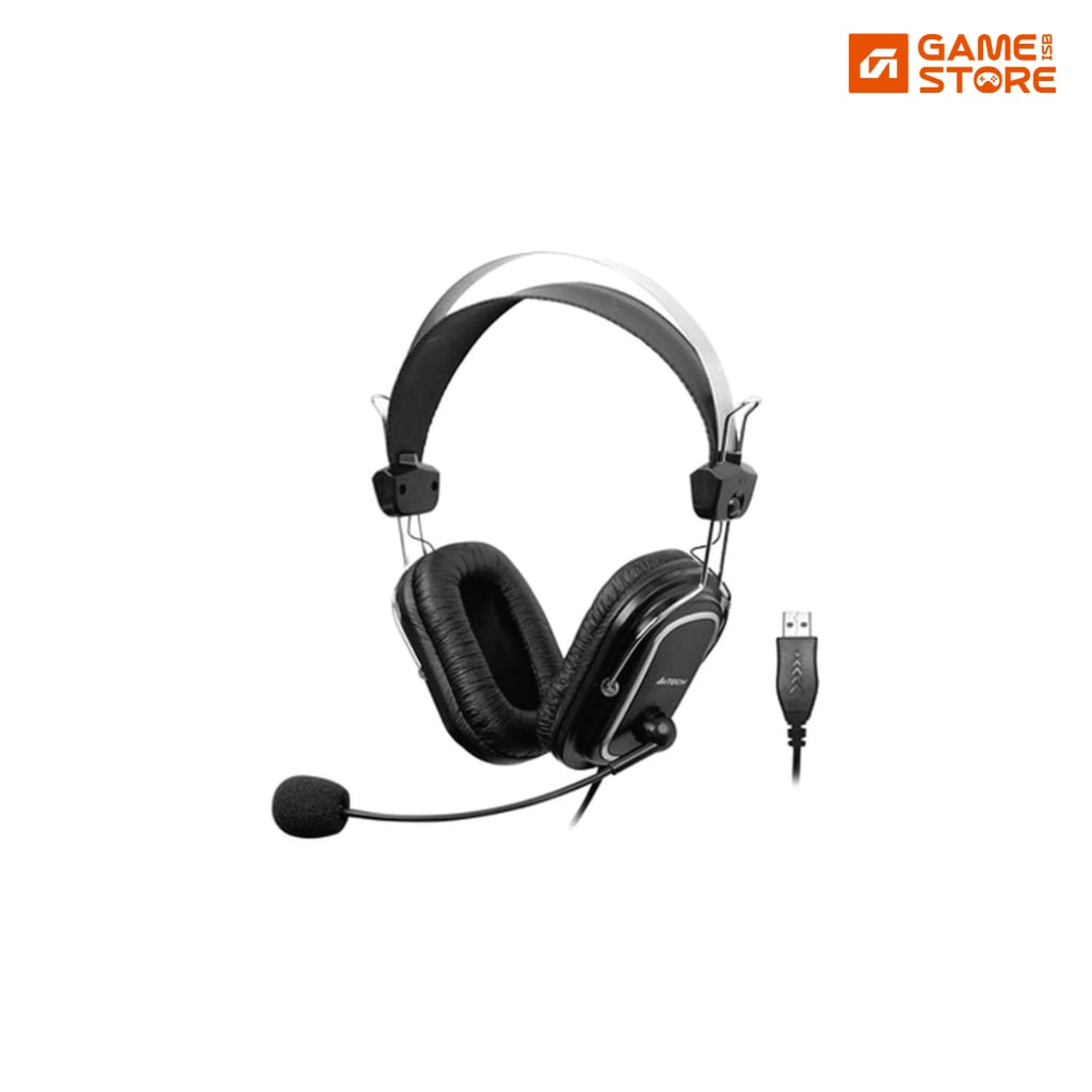 A4Tech HU-50 USB wired chatting headset with noise cancelling mic, a USB chat headset for gaming headset price in Pakistan shoppers