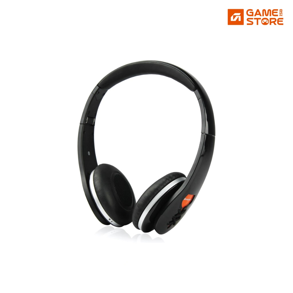 Lenovo W870 Bluetooth wireless headset black orange