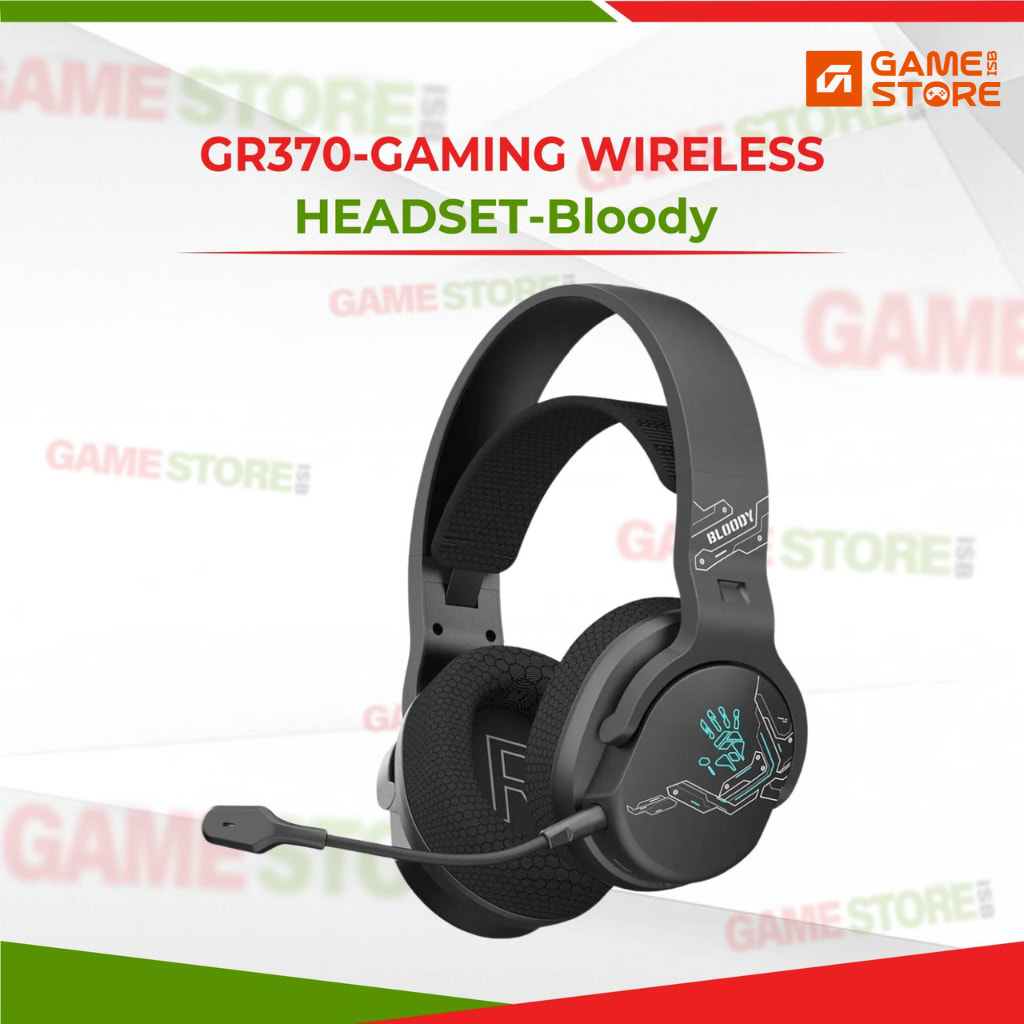Bloody GR370 gaming wireless headset, wireless gaming headset price in Pakistan