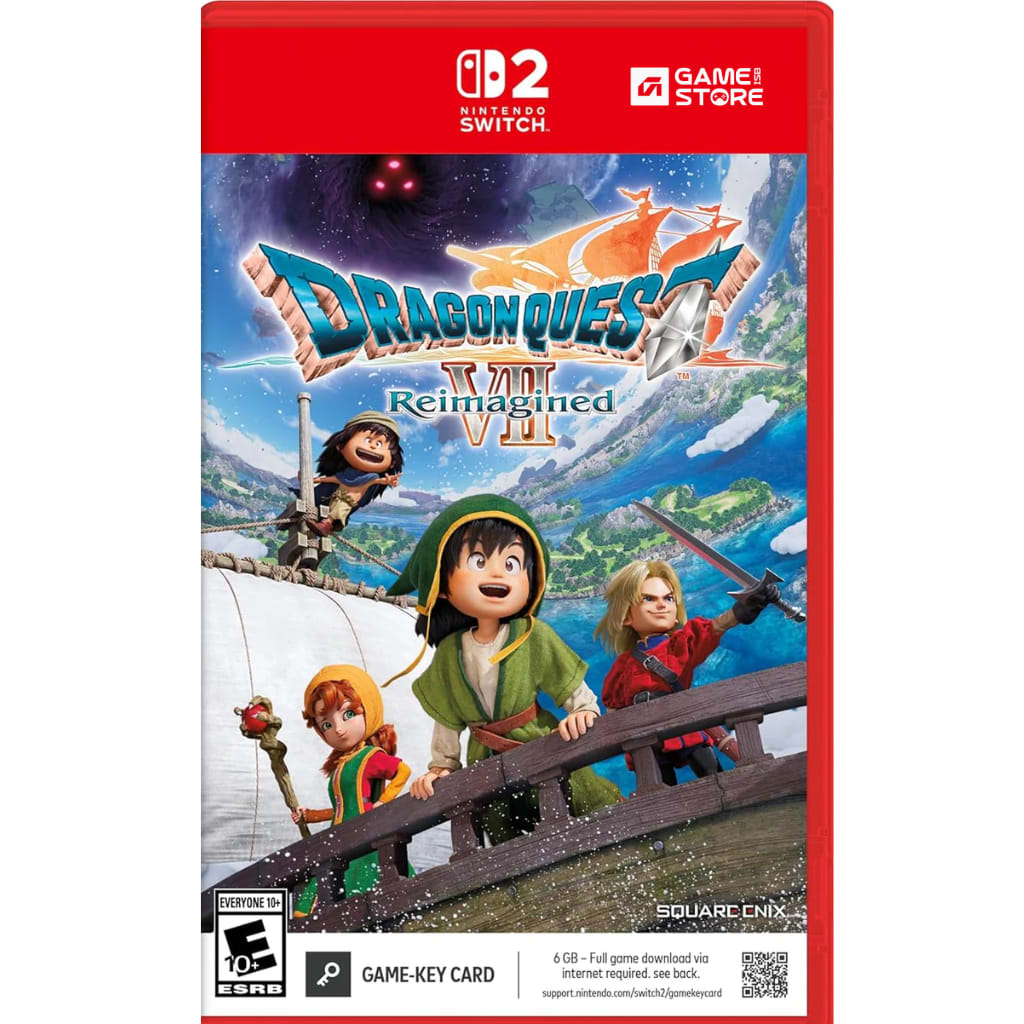 Dragon Quest VII Reimagined Switch 2 game cover for Nintendo Switch 2 Games in Pakistan