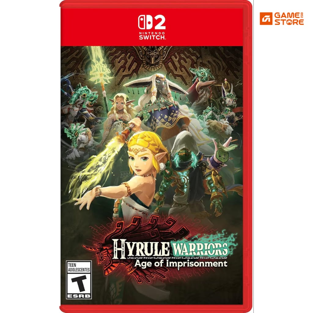 Hyrule Warriors Age of Imprisonment Nintendo Switch 2 game case price in Pakistan