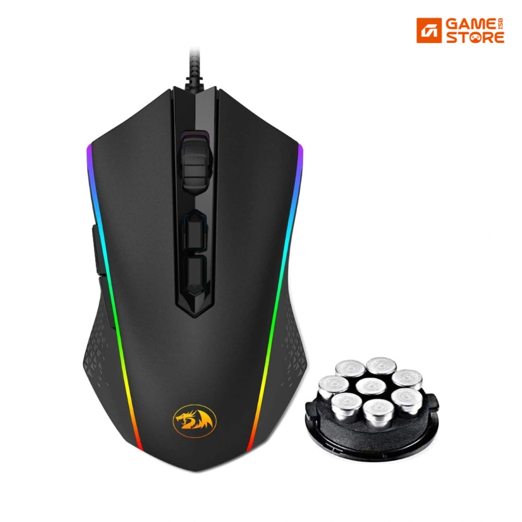 Redragon M710 Nemeanlion Chroma ambidextrous gaming mouse with RGB lighting, gaming mouse price in Pakistan