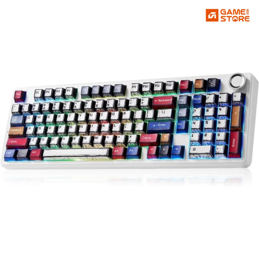 AULA F99 Pro 96% mechanical gaming keyboard with rotary knob