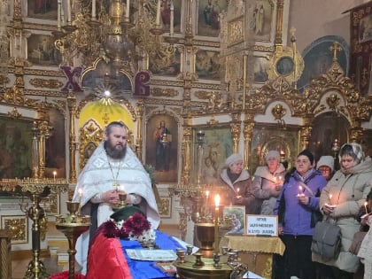 Царствия Небесного новопреставленному рабу Божиему Андрею