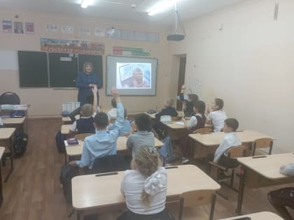 Проведена встреча с учащимися