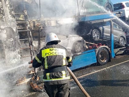 Столкновение автомобилей в Оренбургской области