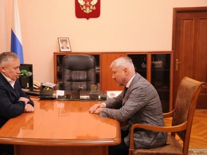 Владимир Бобров провёл рабочую встречу с директором филиала ПАО «Россети Волга» - «Оренбургэнерго»