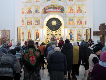 Великопостная общая исповедь