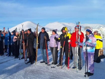 Первая «Медицинская лыжня» состоялась в Кувандыке