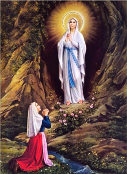 Imagem de Nossa Senhora de Lourdes