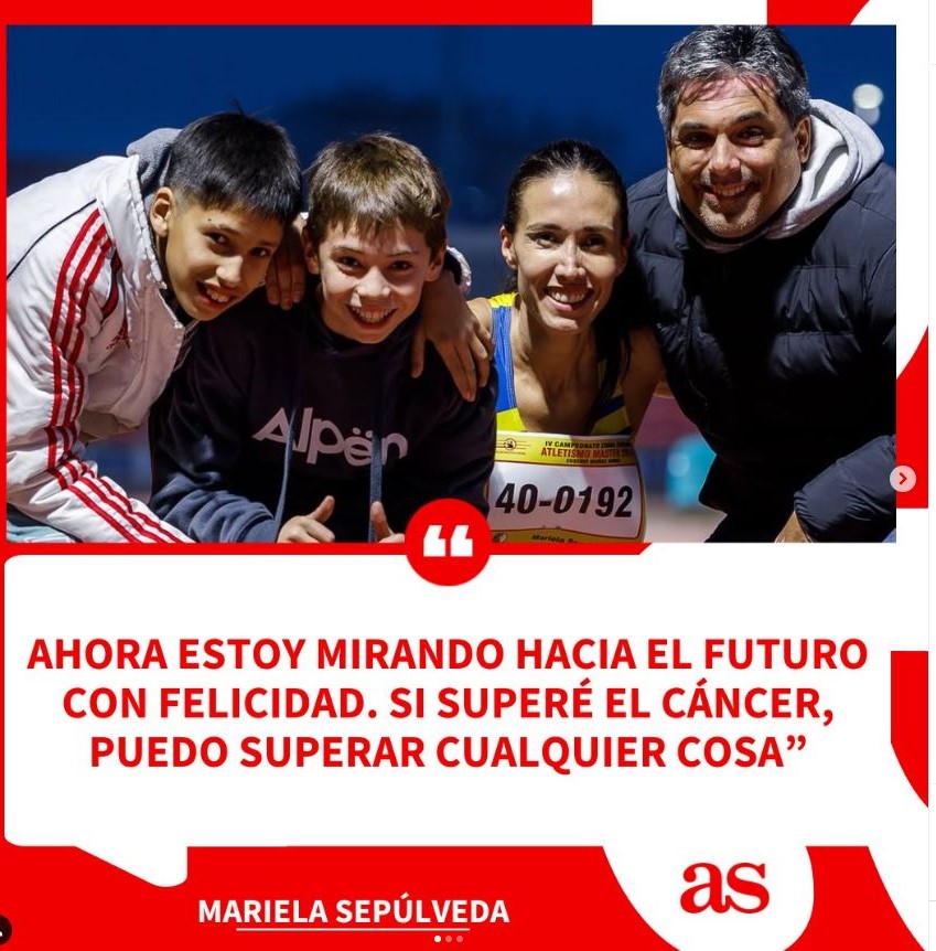 Familia y sueños en la pista