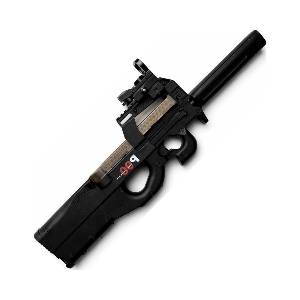 Гель-бластер P90 bullpup 60 см магазин 350 куль на акумуляторі