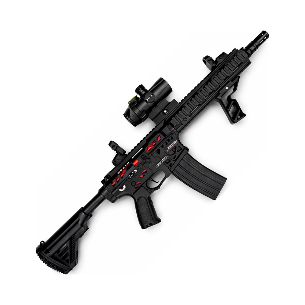 Гель-бластер M4 Launcher 70 см 4 режима стрельбы 11,1V