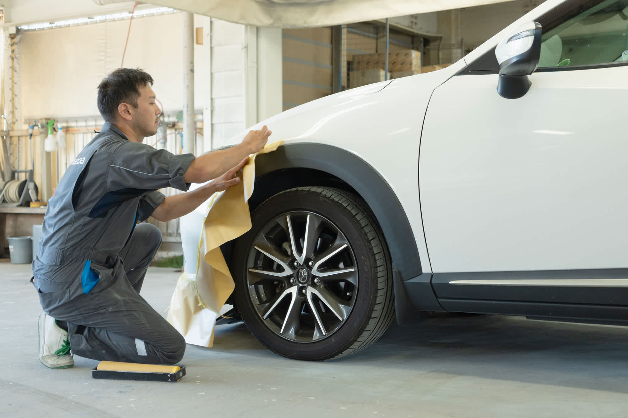 仕事中の写真③