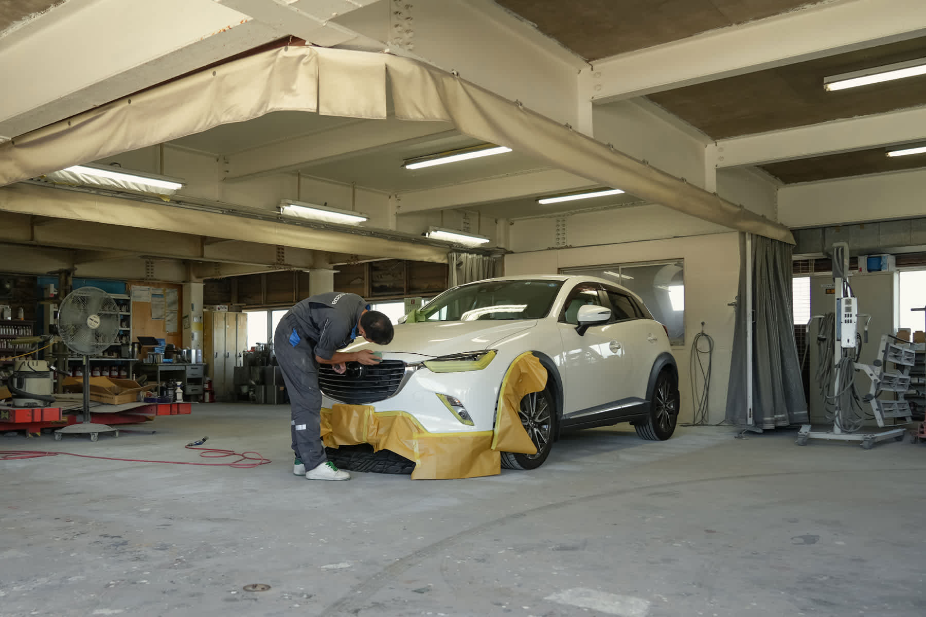 鈑金・塗装の写真①