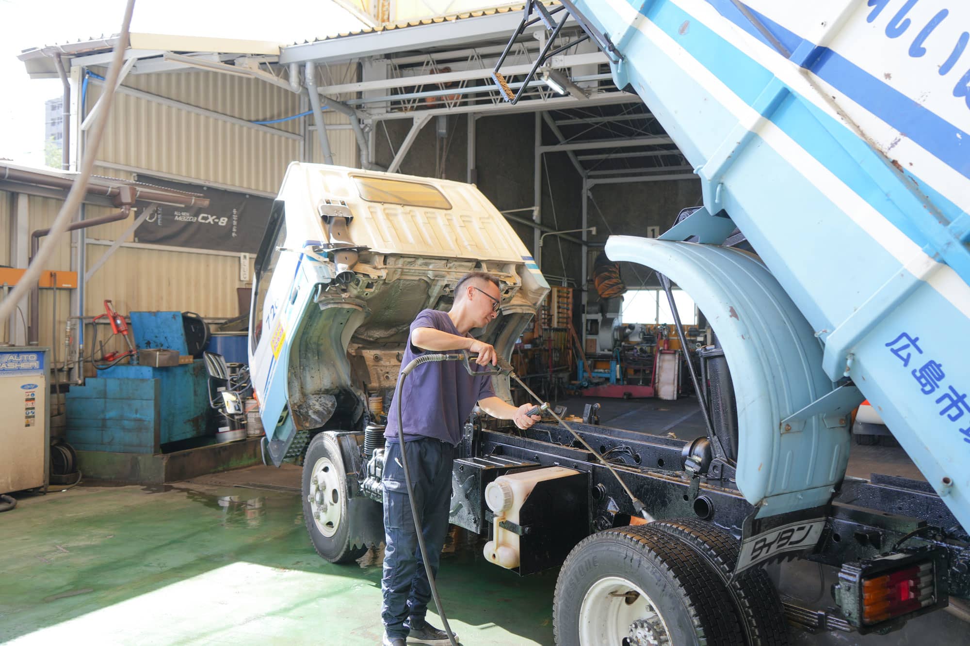 仕事中の写真①