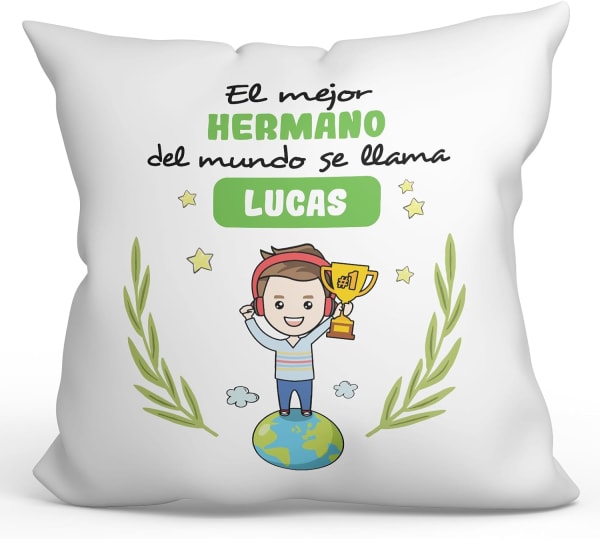 Cojín Personalizable "Hermano/a Mayor"
