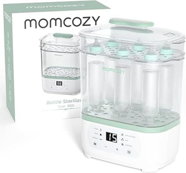 Momcozy Esterilizador eléctrico 3 en 1 para biberones