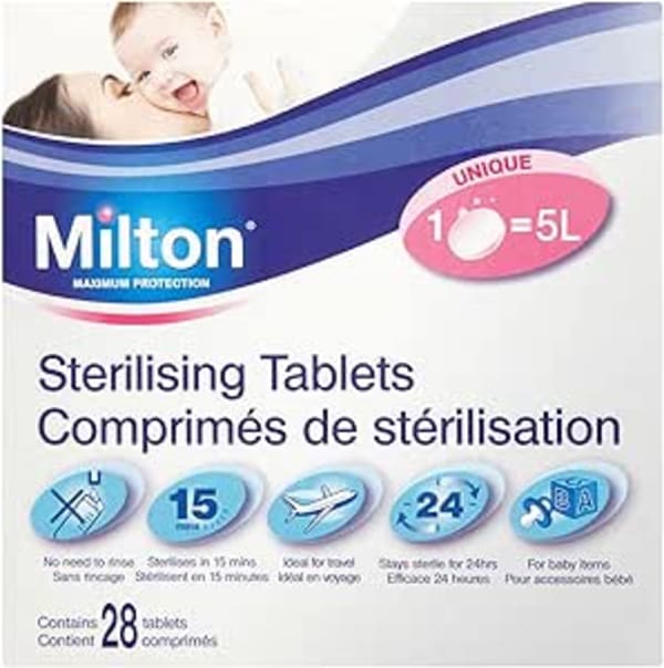 Pastillas Esterilizadoras Milton