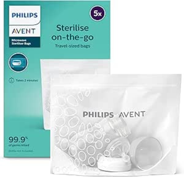 Philips Avent Pack de 5 bolsas esterilizadoras