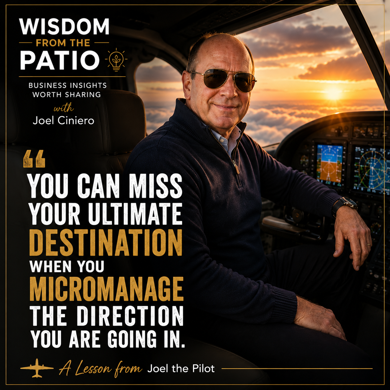 Lessons From Joel The Pilot
