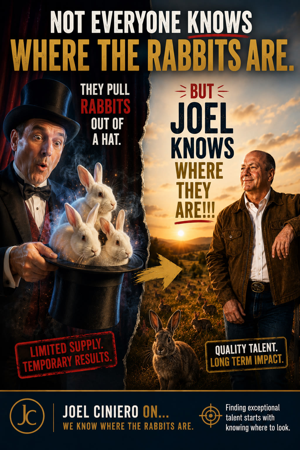 Joel Knows Where The Rabbits Are