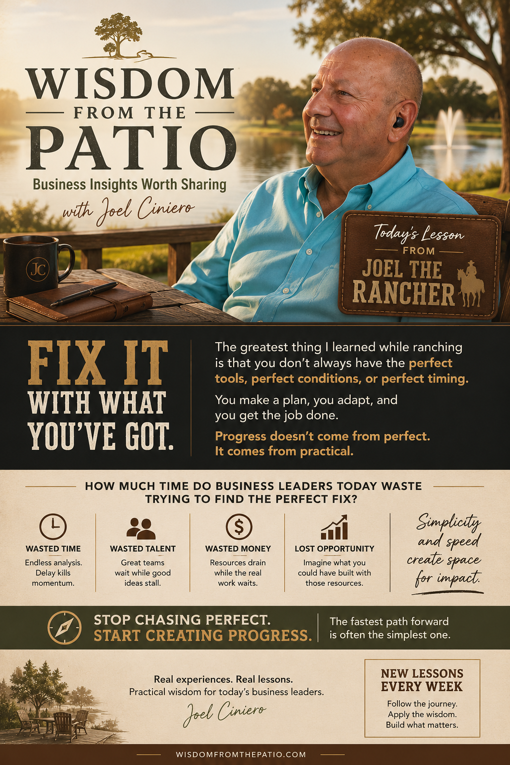 Lessons from Joel The Rancher