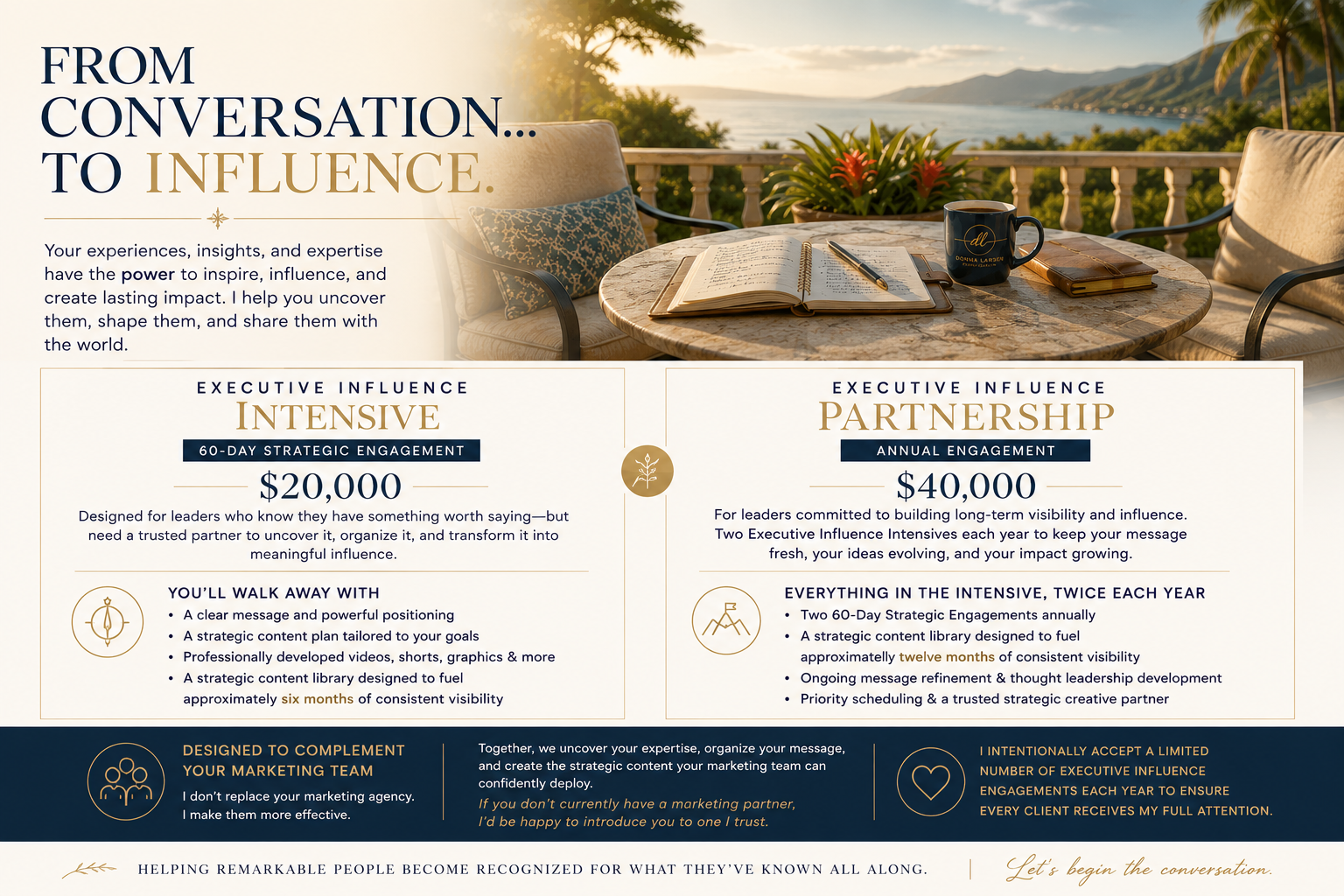 Executive Influence Partnership - Build. Expand. Lead.