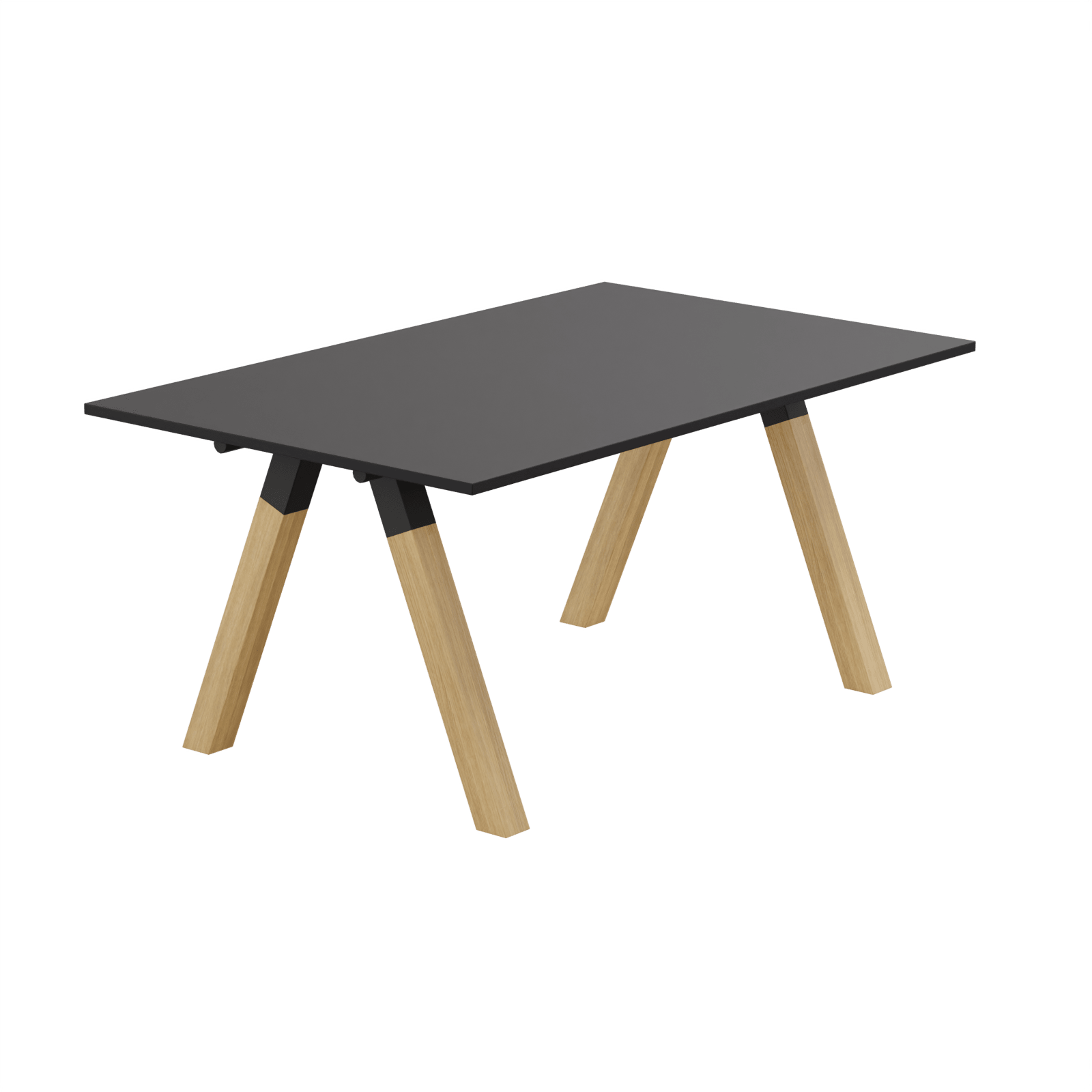 Frankie - Neuvottelupöytä puisilla A-jaloilla tuotekuva