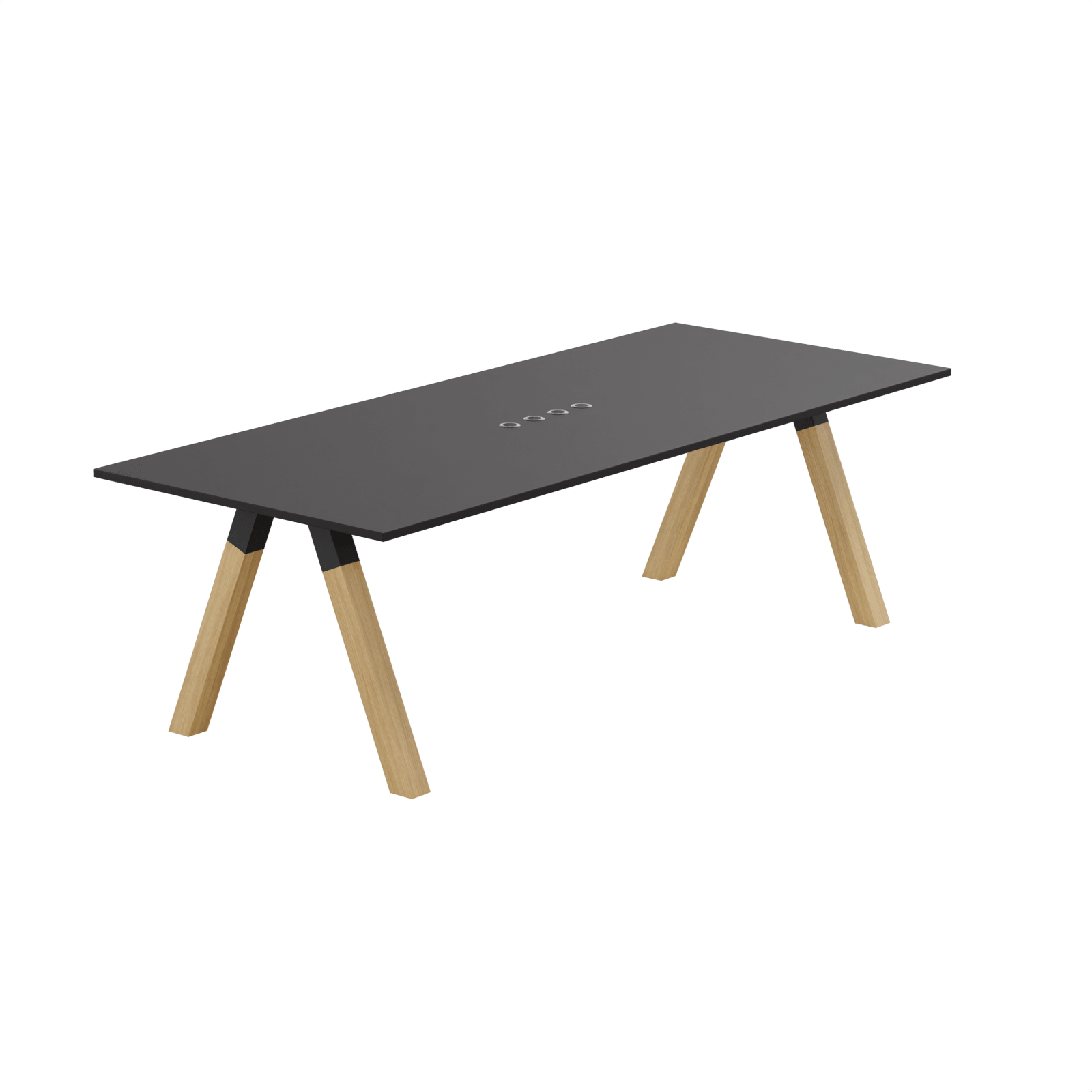 Frankie - Neuvottelupöytä puisilla A-jaloilla tuotekuva