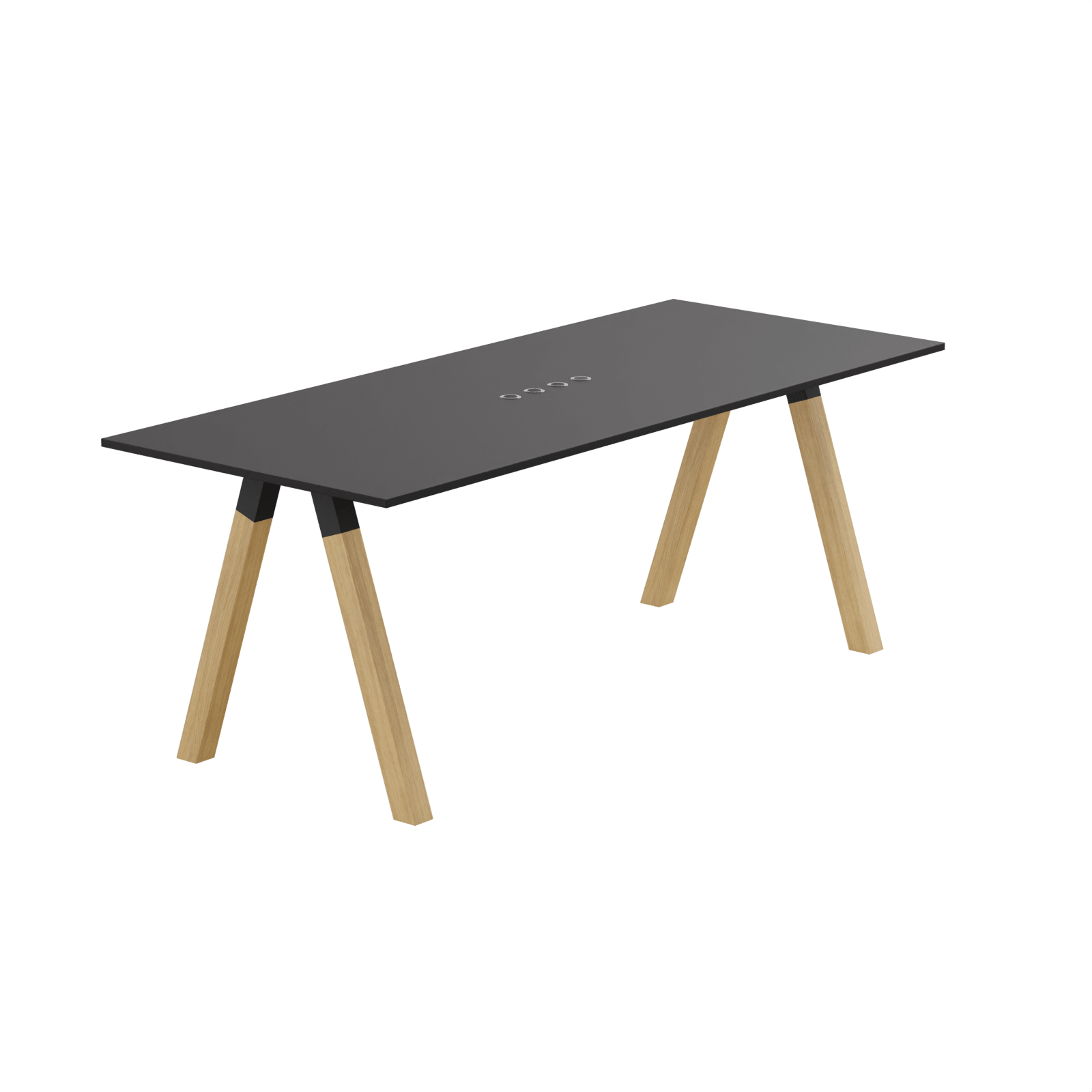 Frankie - Neuvottelupöytä puisilla A-jaloilla tuotekuva