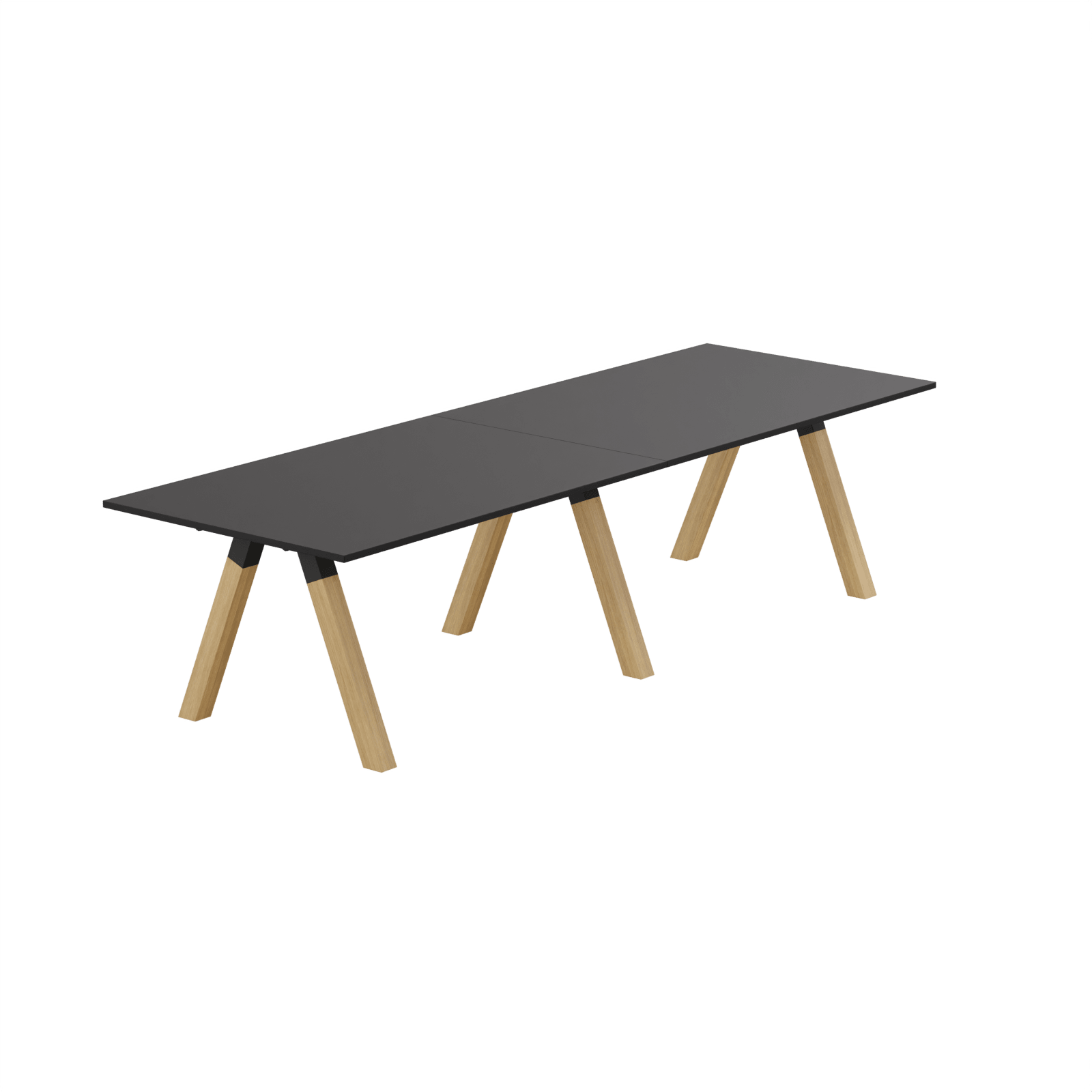 Frankie - Neuvottelupöytä puisilla A-jaloilla tuotekuva