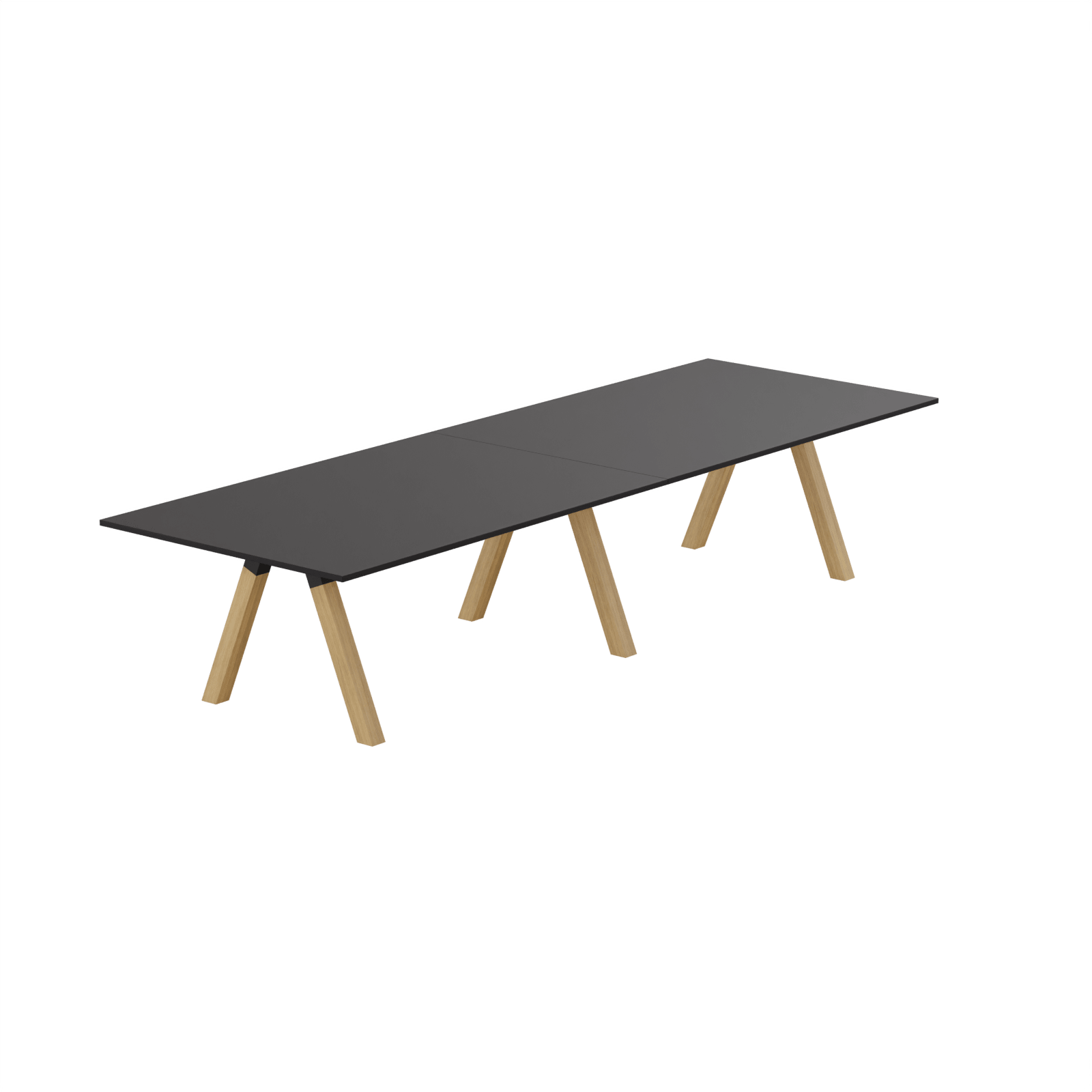 Frankie - Neuvottelupöytä puisilla A-jaloilla tuotekuva