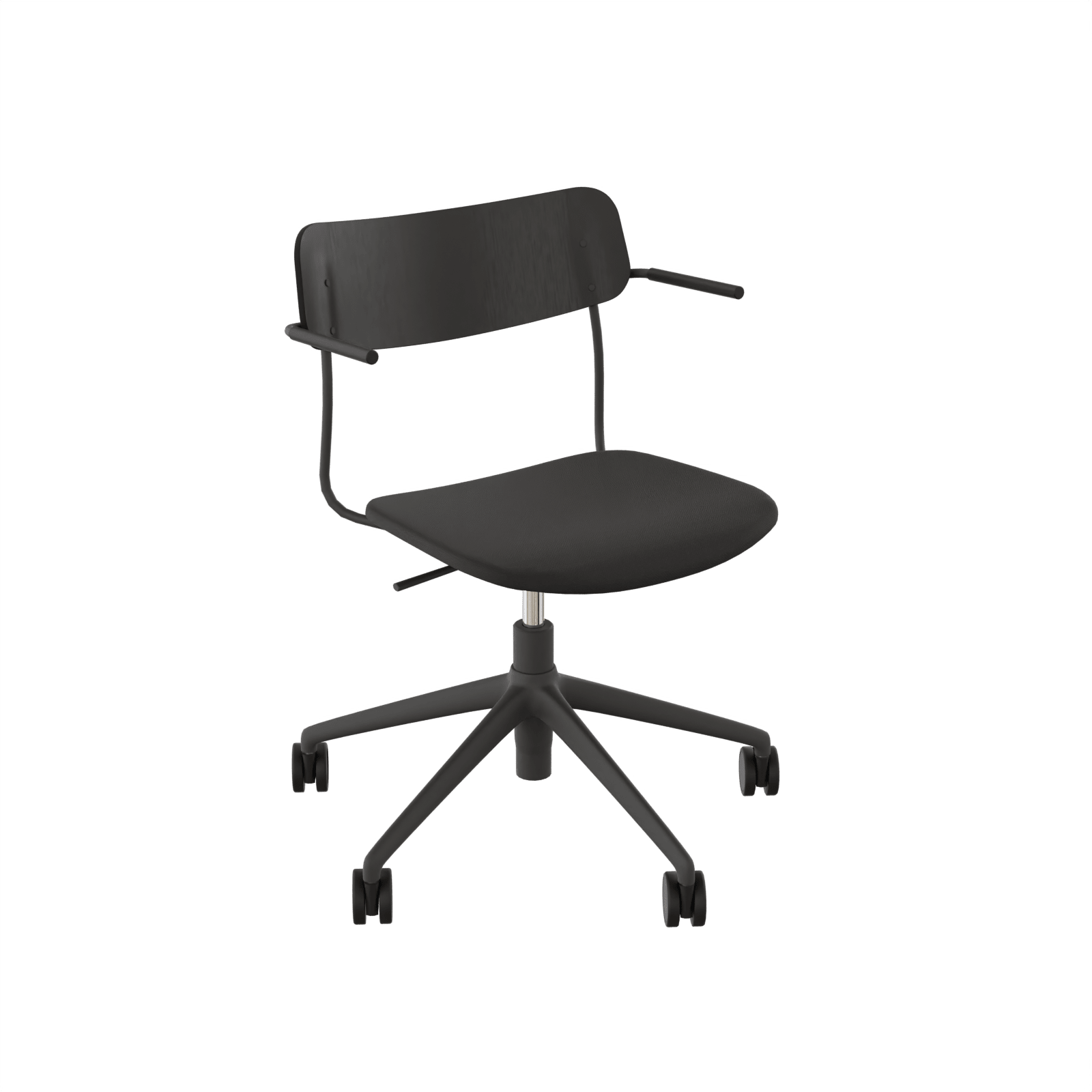 Ella - Korkeussäädettävä yleistuoli jalkaristikolla ja rullilla tuotekuva