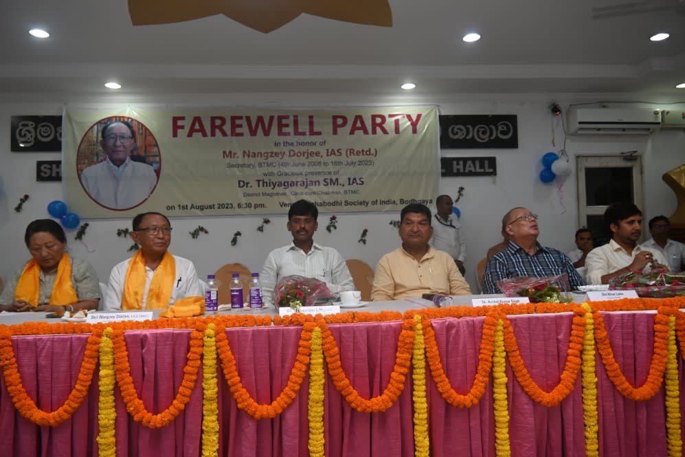 Former Secretary Farewell Party