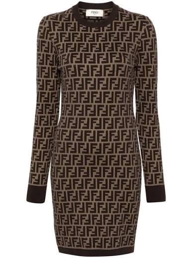 Vestido Fendi
