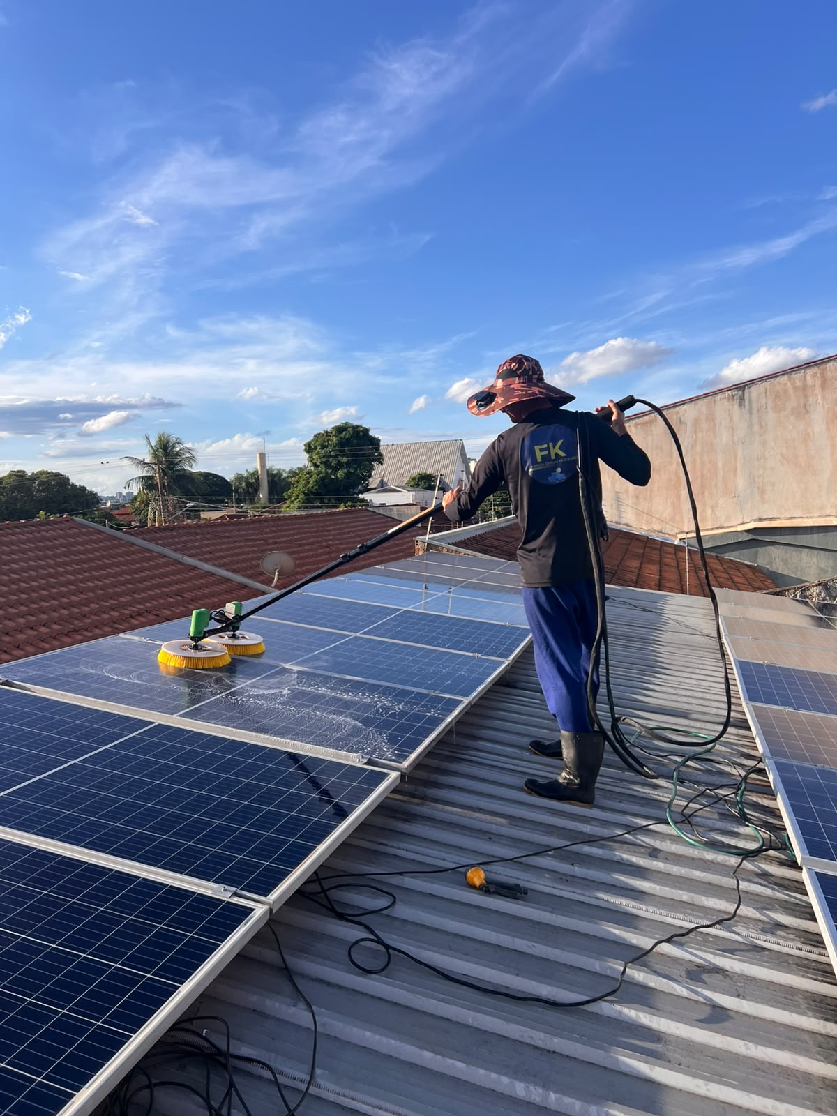 Limpeza De Placas Solares
