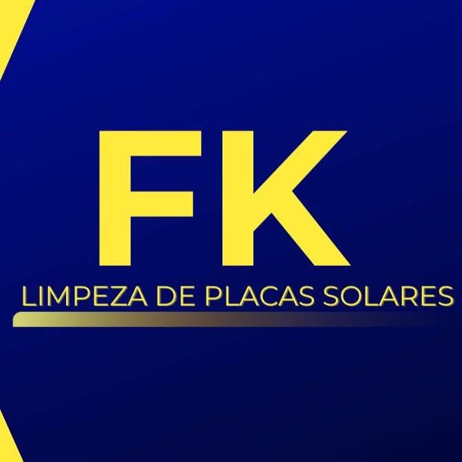 Logo de FK Limpeza e Manutenção de Placas Solares