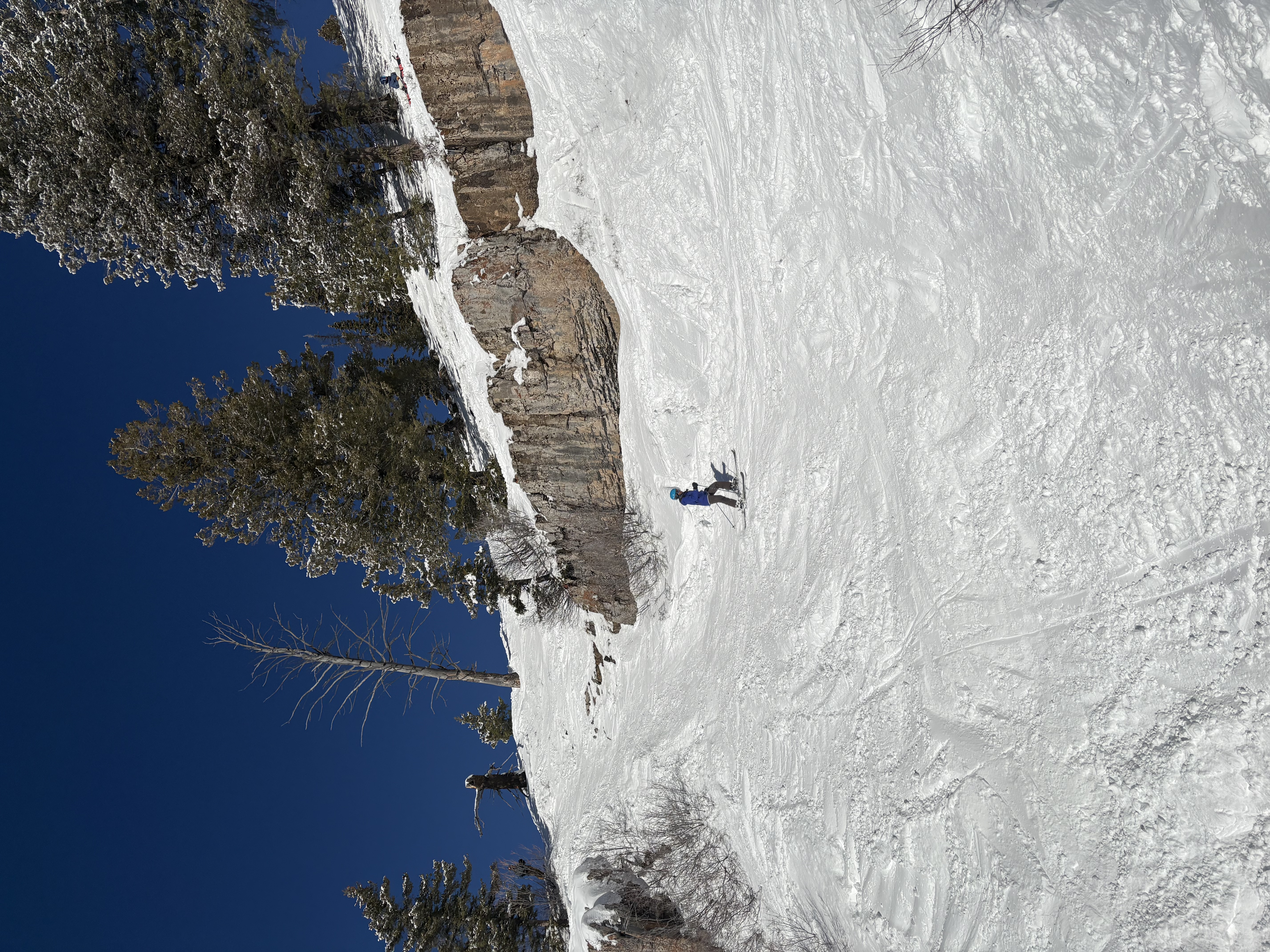 yeah I went skiing in the Tetons