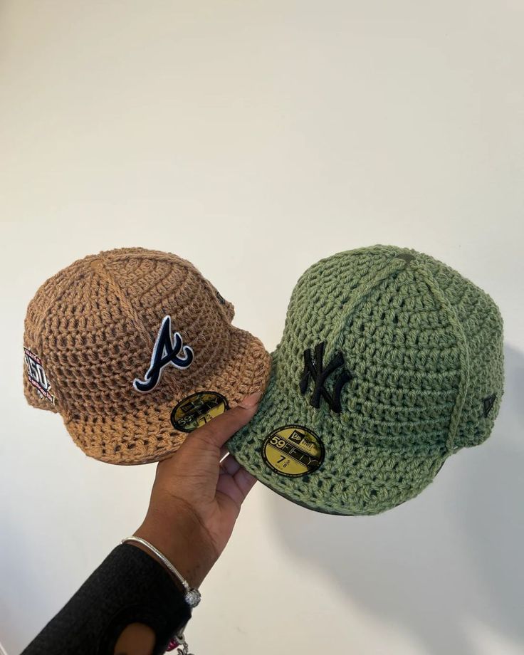 Crochet baseball cap 