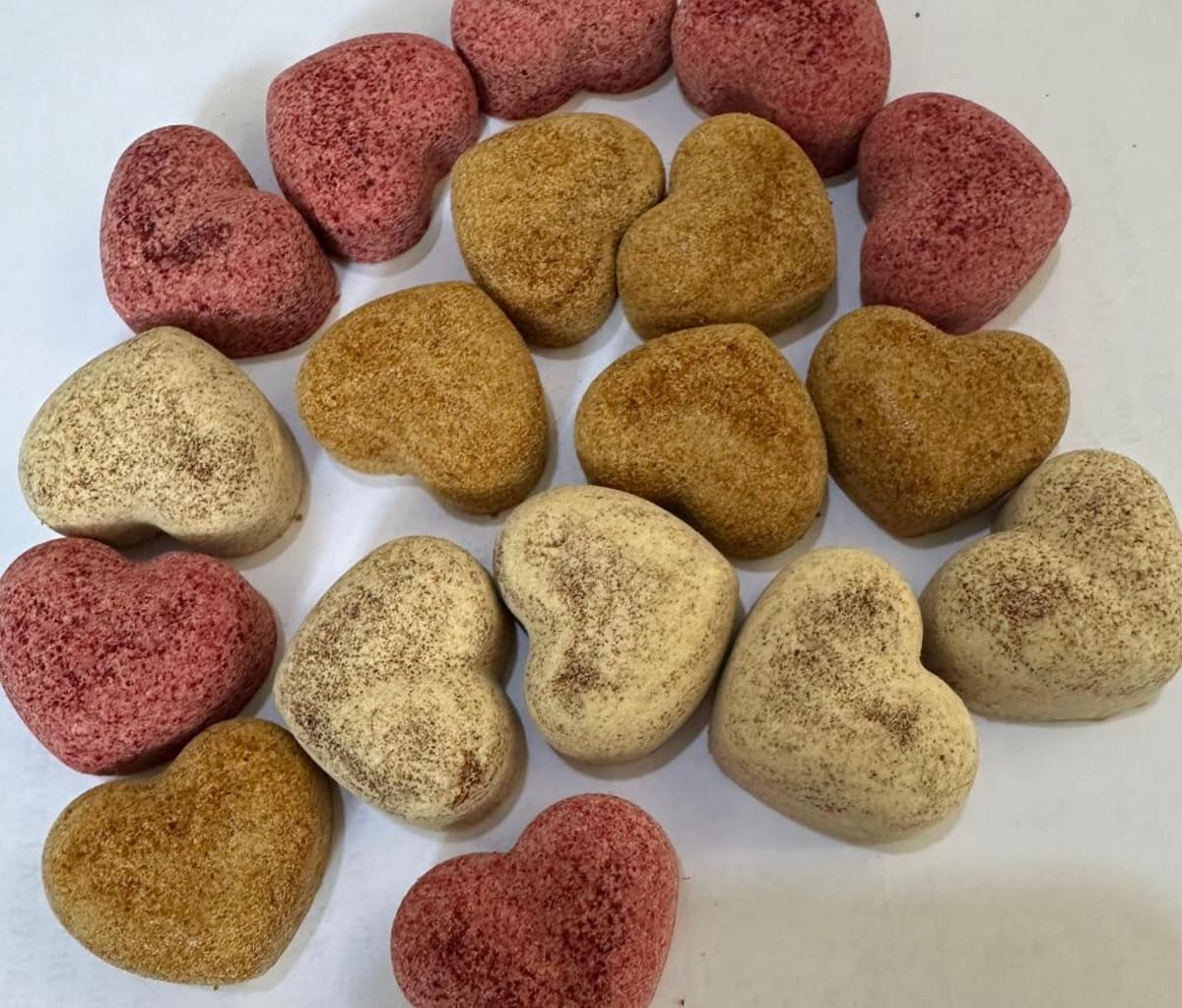 Baobab sweets arranged for a premium product showcase