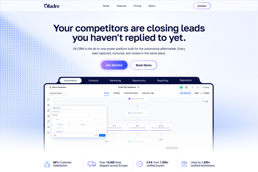 Website homepage