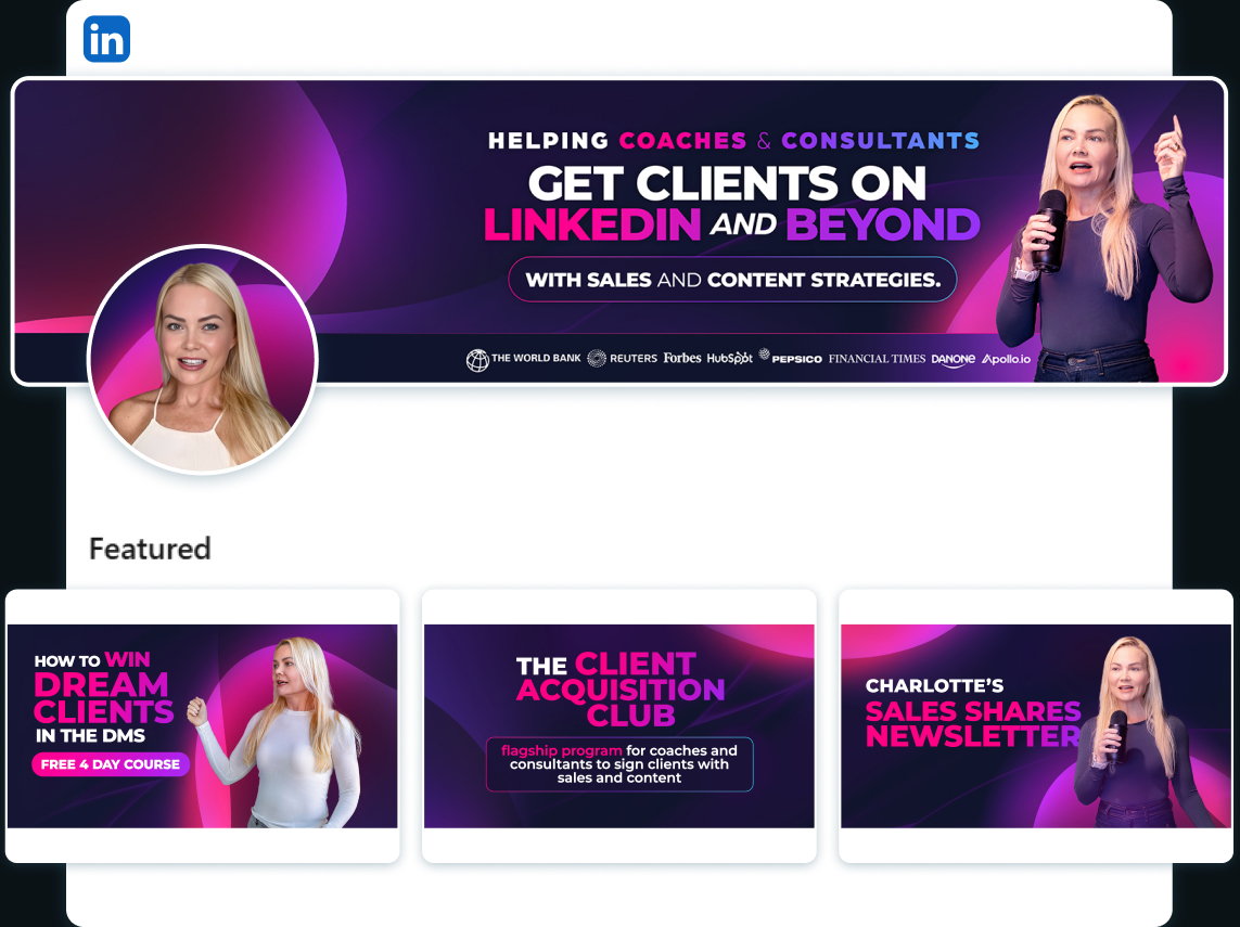 Portfolio banner GG