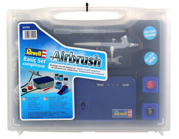 Koffer Kompressor für Aibrushing von Revell Revell Kompressor Airbrush im Koffer.