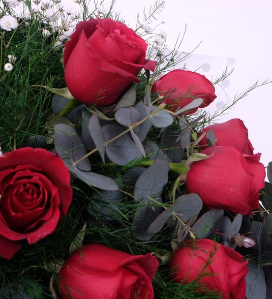 Aşkın Tarifi 7 Kırmızı Gül Çiçek Buketi-thumb-2