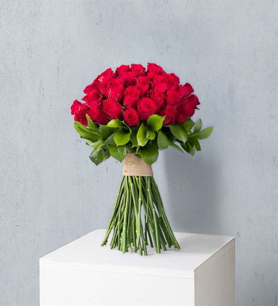 Ateş Böceği Premium 41 Kırmızı Gül Buketi-thumb-3