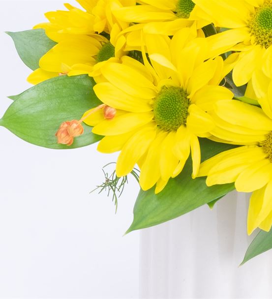 Joyful Sarı Papatyalar Çiçek Aranjmanı-thumb-2