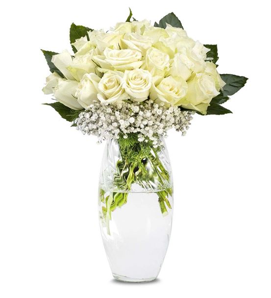 Sensiz Olmaz 25 Beyaz Güller