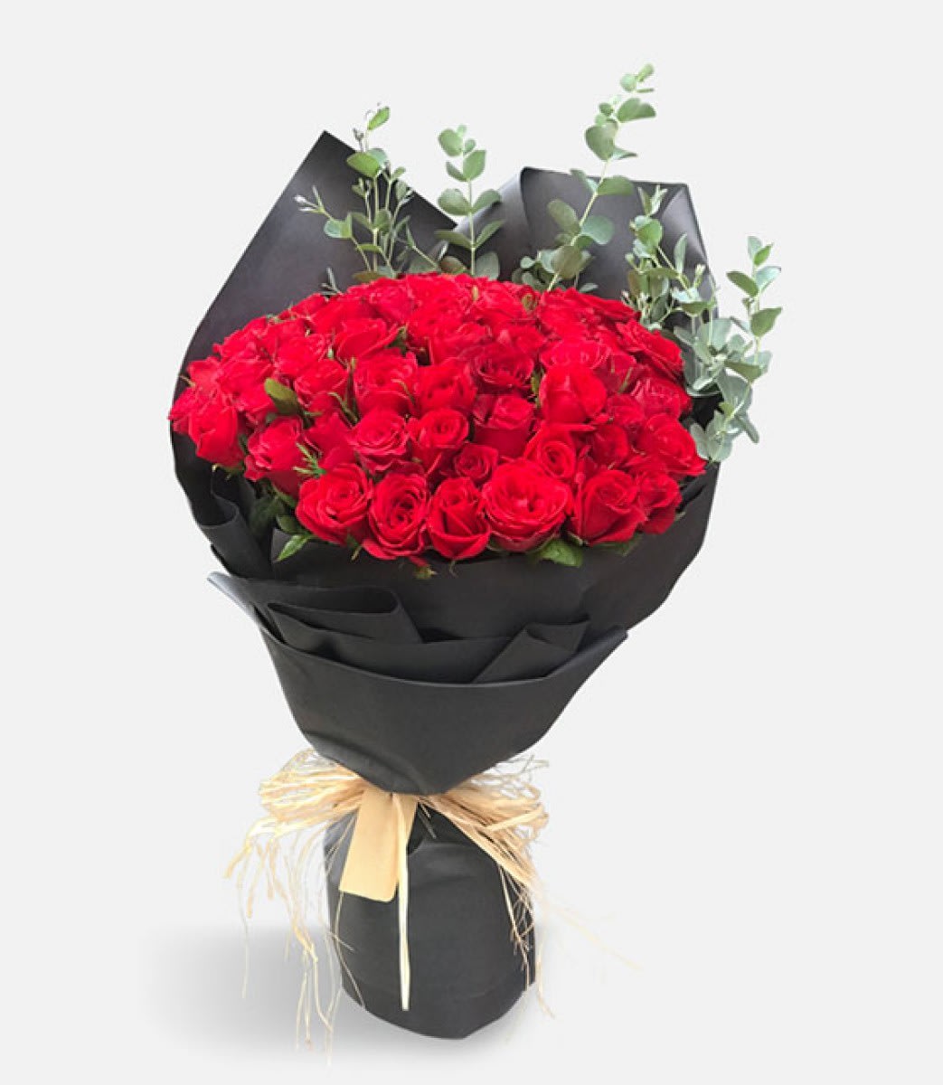 Aşkın Dili 41'li Kırmızı Gül Buketi