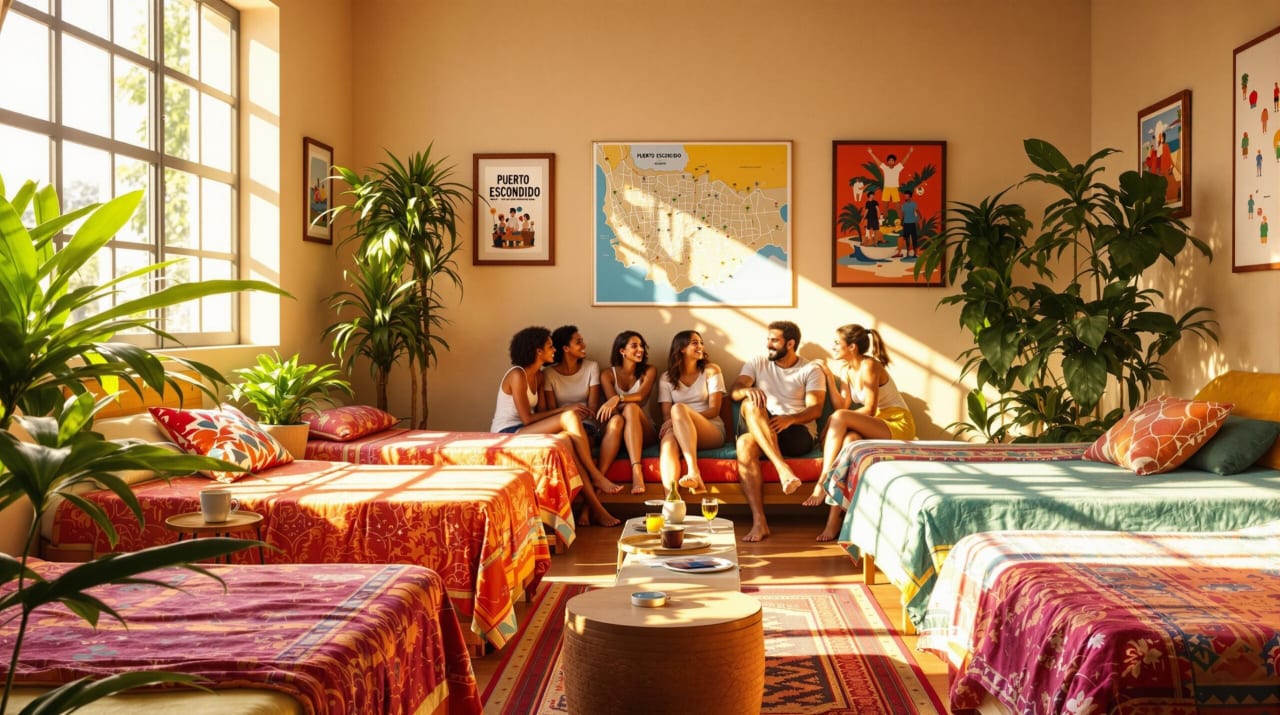 shared rooms puerto escondido
